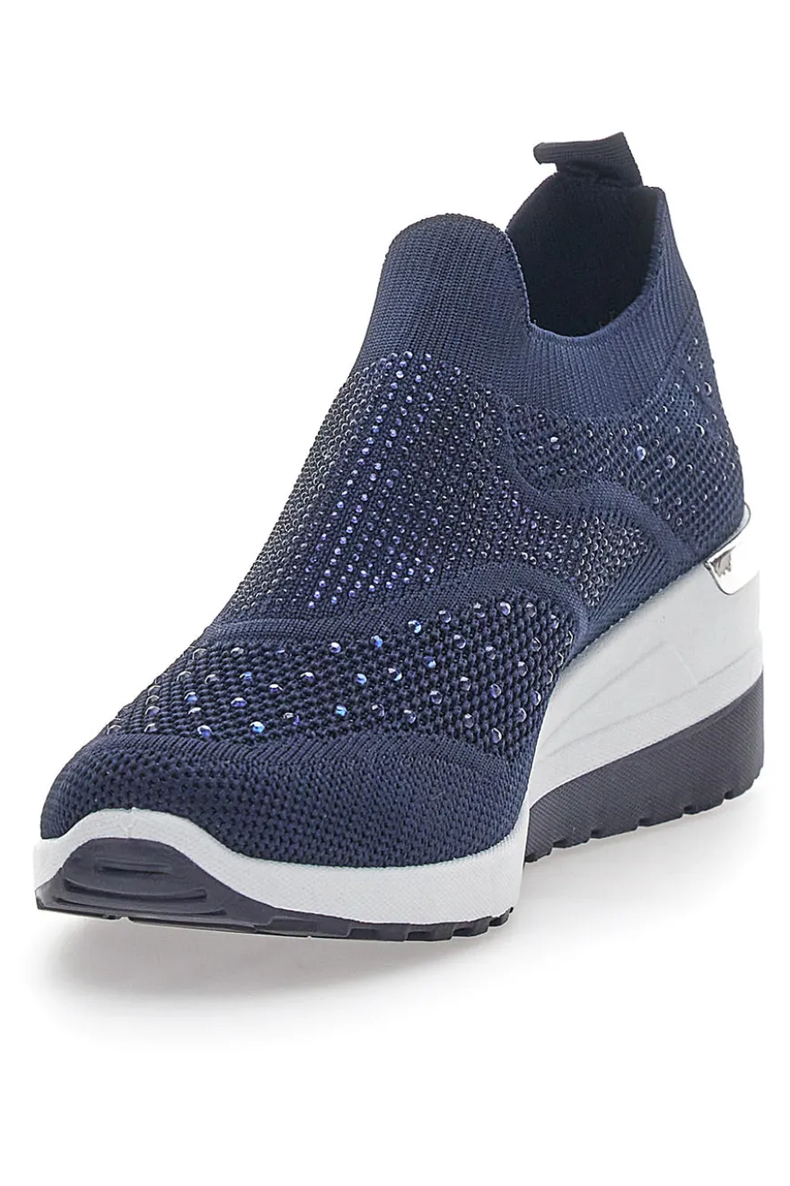 Sneakers Blu Slip-On Prima Riga 433