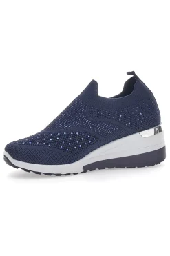 Sneakers Blu Slip-On Prima Riga 433
