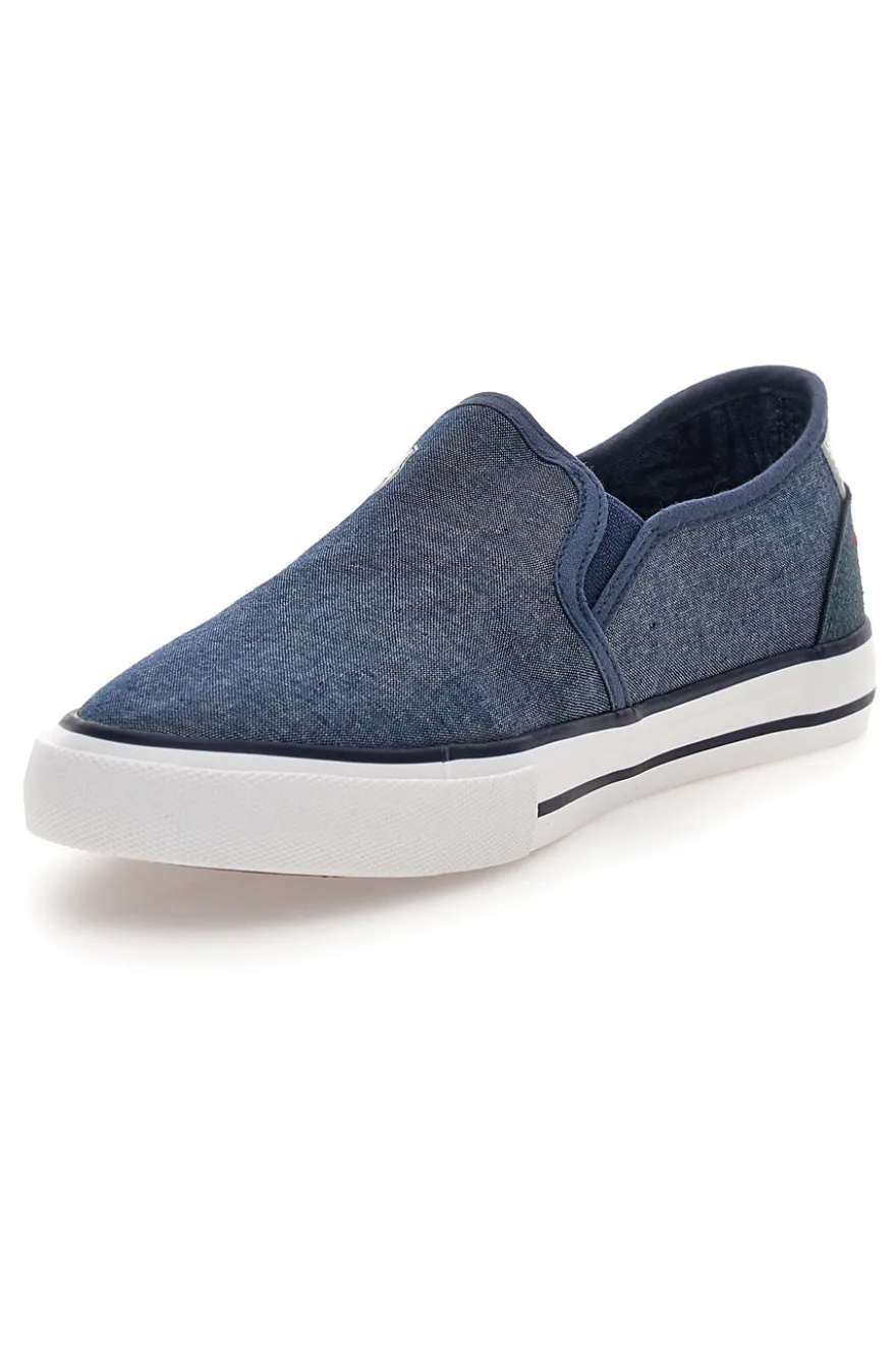 Sneakers blu slip-on Route 66 RO21808