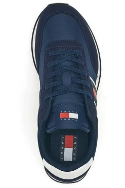 Sneakers blu stile running con soletta estraibile Tommy jeans Tjm Class Runner