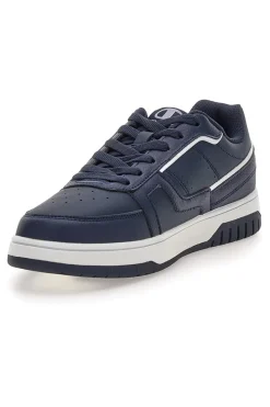 Sneakers blu stile tennis Champion Clay Evolve