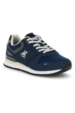 Sneakers blu stringate sportive U.s. grand polo GPM12165M3841