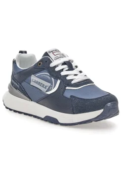 Sneakers Blu suola strutturata Carrera CAM45938J3538