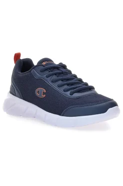 Sneakers blu traspiranti in mesh con suola ammortizzata Champion Jolt Mesh