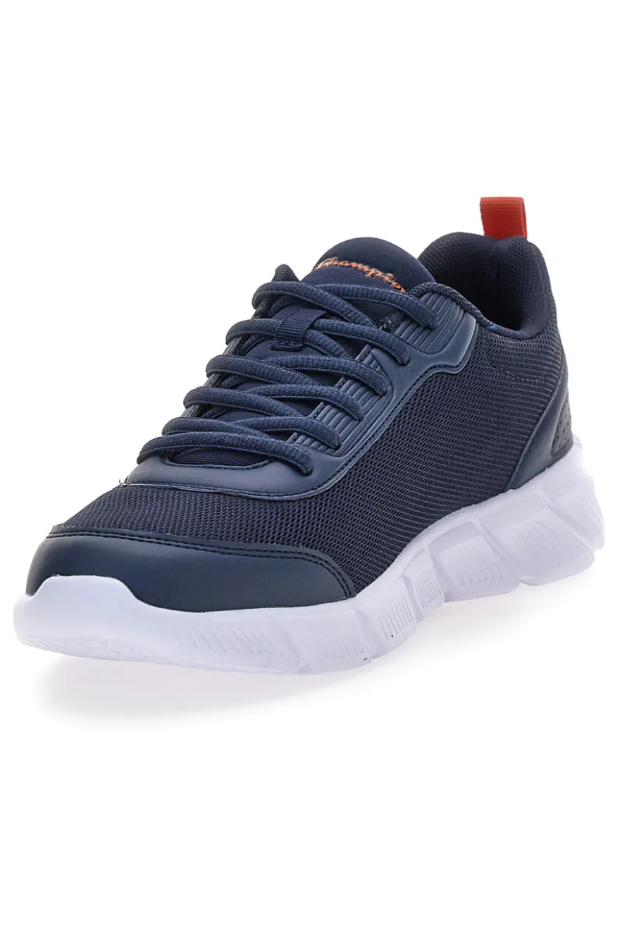 Sneakers blu traspiranti in mesh con suola ammortizzata Champion Jolt Mesh