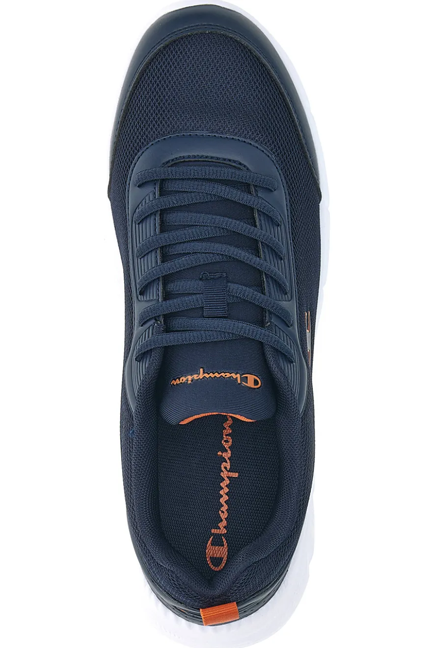 Sneakers blu traspiranti in mesh con suola ammortizzata Champion Jolt Mesh