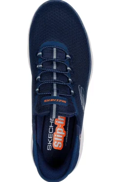 Sneakers Blu Wide Fit Skechers Hands Free Slip-ins: Summits - High Range
