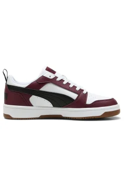 Sneakers bordeaux e bianche low Puma Rebound V6 Low
