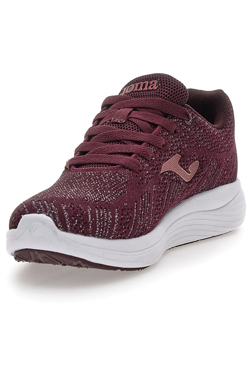 Sneakers bordeaux in mesh leggero Joma Galar Lady 2520