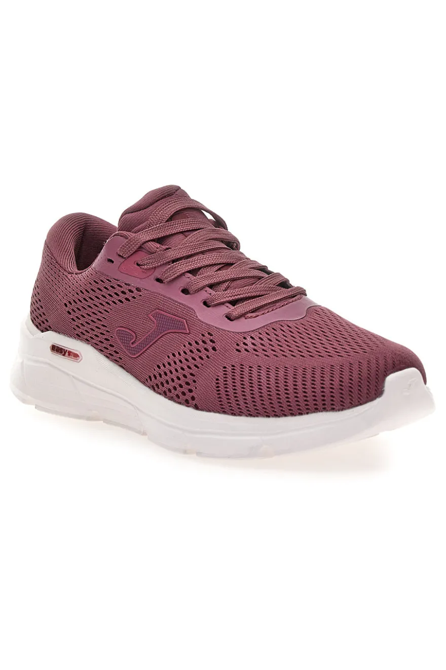 Sneakers bordeaux in mesh traspirante Joma Degass Lady 2520