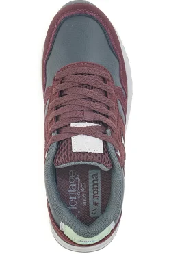 Sneakers bordeaux in pelle e materie sintetiche Joma C200 Lady 2520