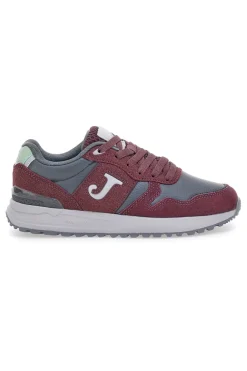 Sneakers bordeaux in pelle e materie sintetiche Joma C200 Lady 2520
