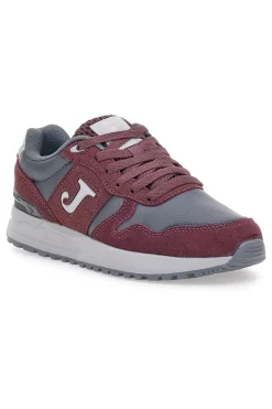 Sneakers bordeaux in pelle e materie sintetiche Joma C200 Lady 2520