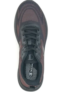 Sneakers bordeaux running in mesh con suola nera Champion Galactic Low Cut Shoe
