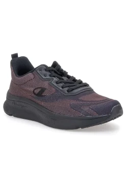 Sneakers bordeaux running in mesh con suola nera Champion Galactic Low Cut Shoe