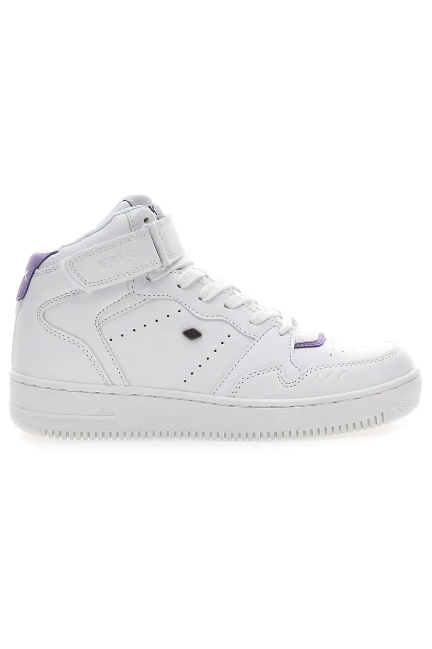 Sneakers British Knights Aura Mid Bianche
