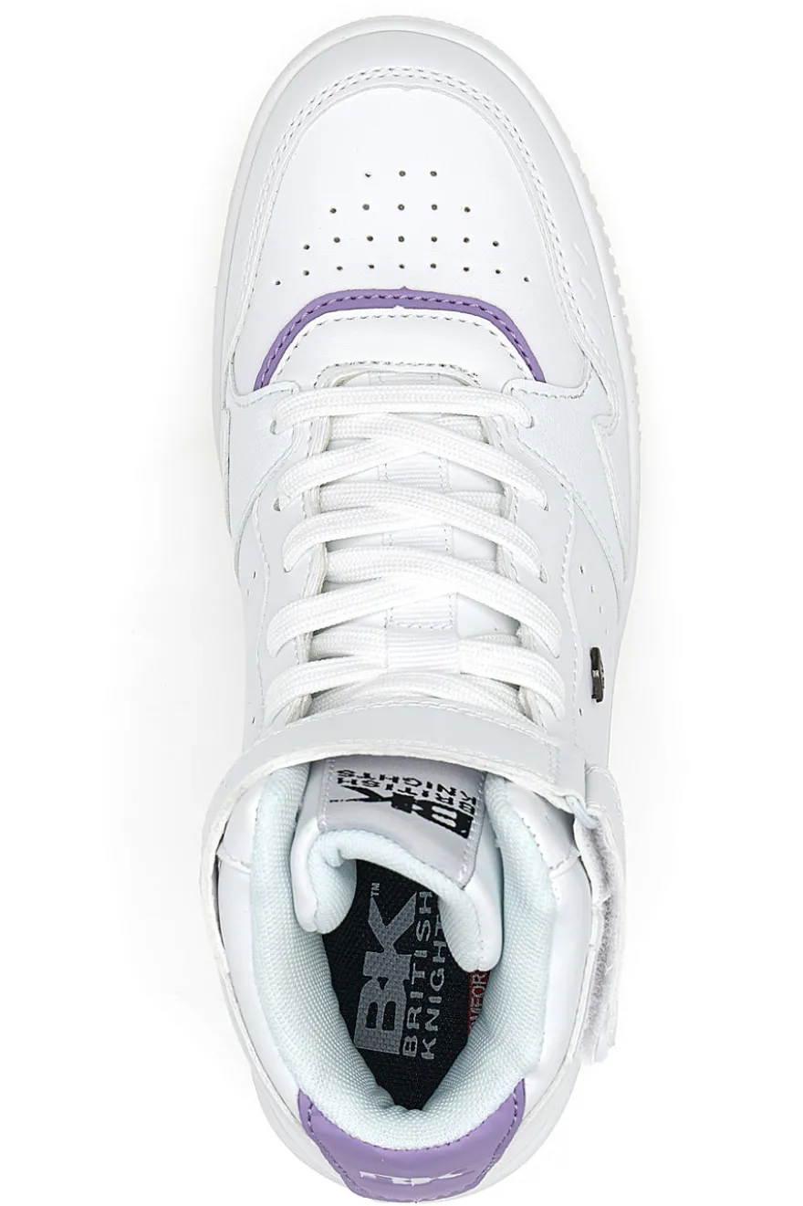 Sneakers British Knights Aura Mid Bianche
