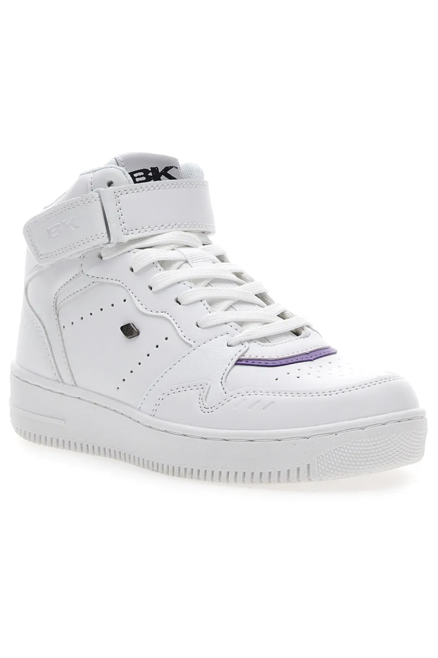 Sneakers British Knights Aura Mid Bianche