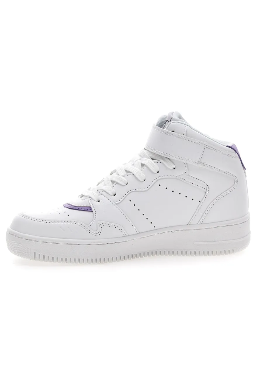 Sneakers British Knights Aura Mid Bianche