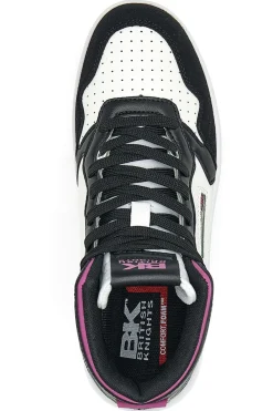 Sneakers British Knights Noors Mid Nere-Bianche