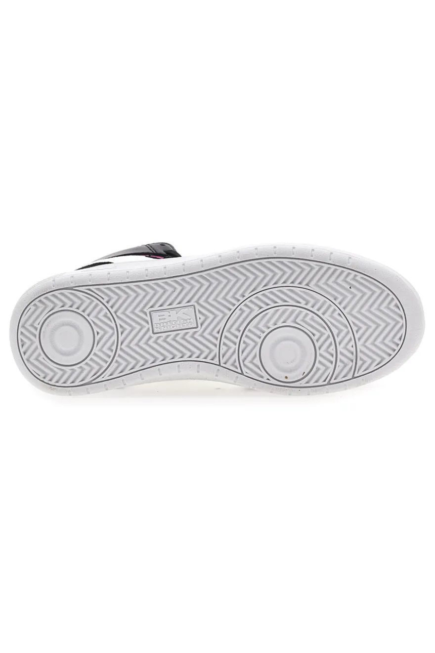 Sneakers British Knights Noors Mid Nere-Bianche