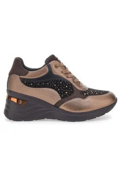 Sneakers Bronzo con Strass Inblu IN401019