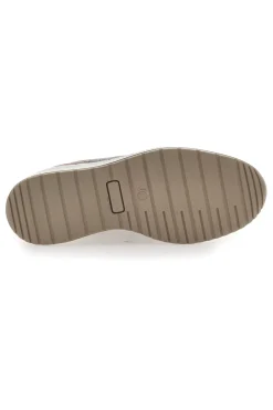 Sneakers Bronzo In Pelle Con Zeppa Imac 555740