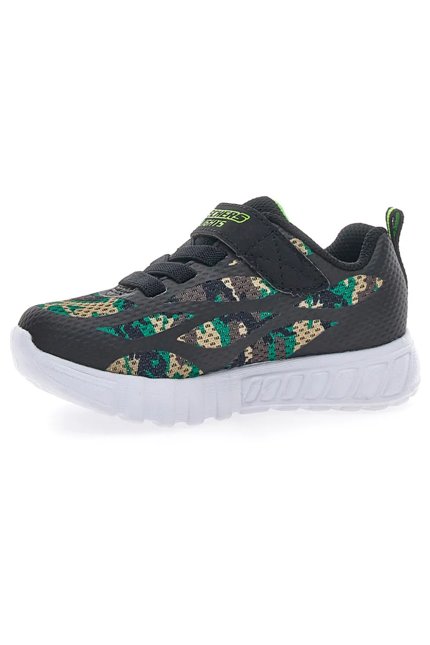 Sneakers Camouflage Con Luci Skechers Rondler