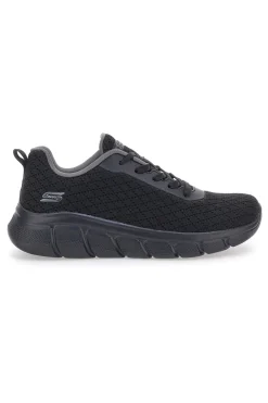 Sneakers Casual Nere in Mesh Skechers Bobs B Flex - Quick Pivot