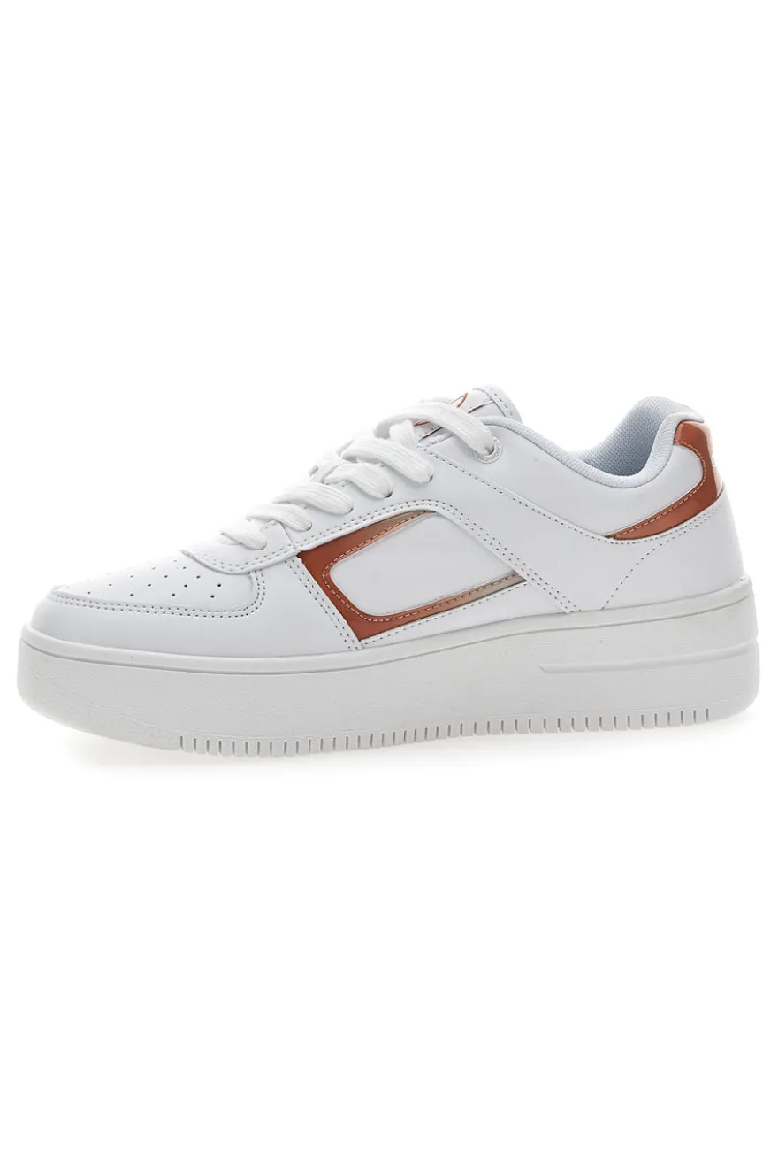 Sneakers Champion Foul Play Plat Metal Bianche