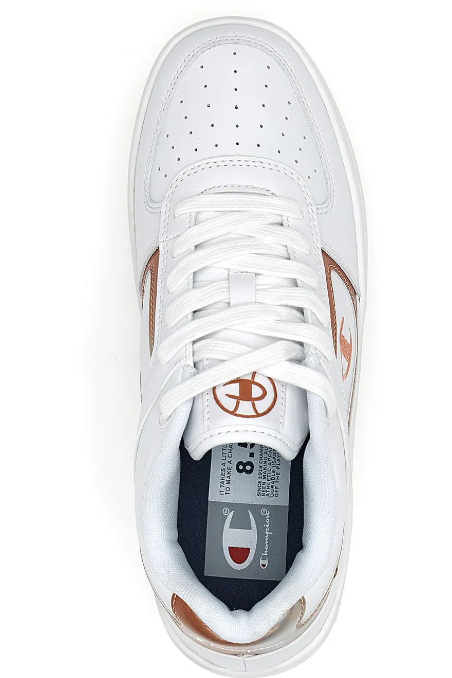Sneakers Champion Foul Play Plat Metal Bianche