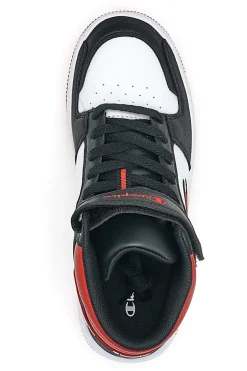 Sneakers Champion Rebound 2.0 Mid Bianco-Nero-Rosso