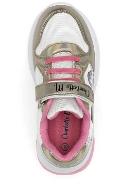 Sneakers Charlotte 5920 Oro e Bianco