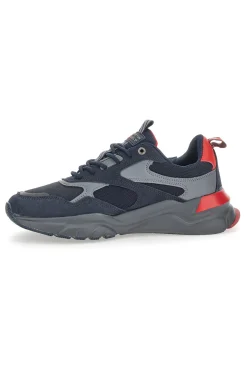 Sneakers Chunky Cotton Belt Focus Blu