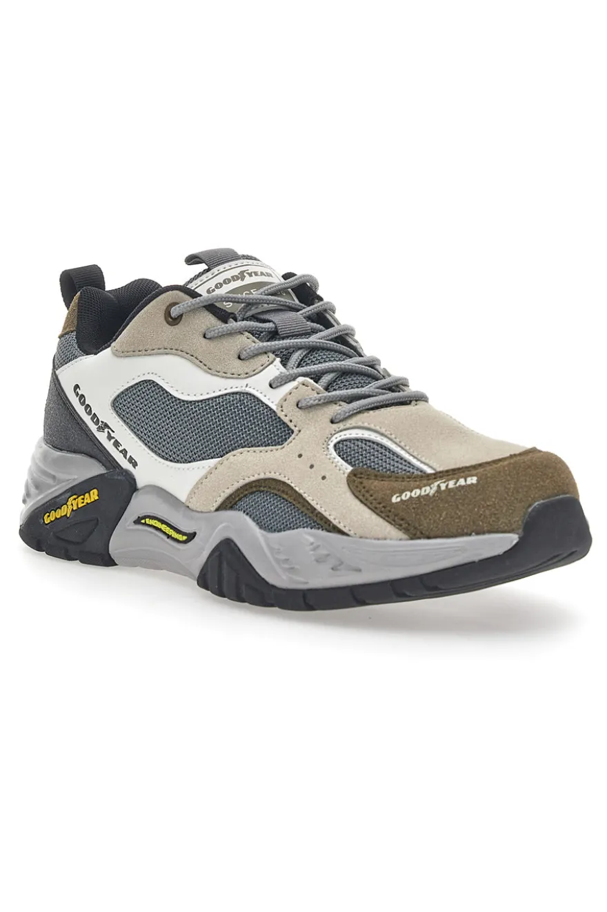 Sneakers Chunky Goodyear 31040 marrone