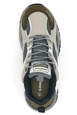 Sneakers Chunky Goodyear 31040 marrone