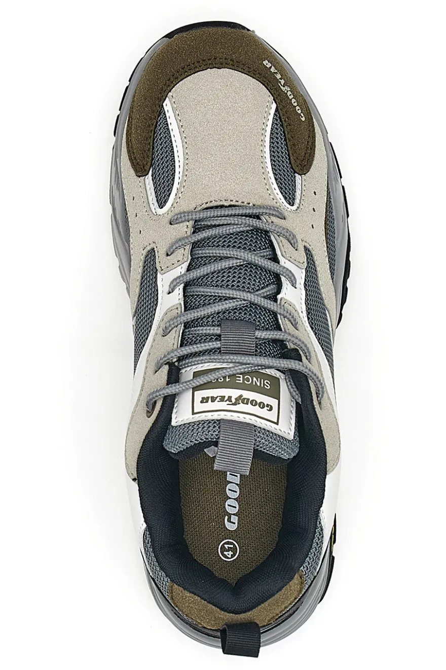 Sneakers Chunky Goodyear 31040 marrone