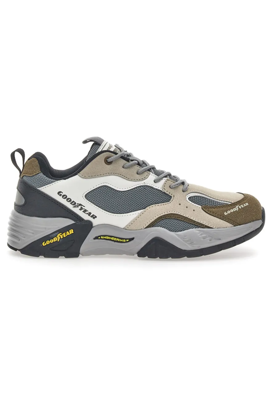 Sneakers Chunky Goodyear 31040 marrone