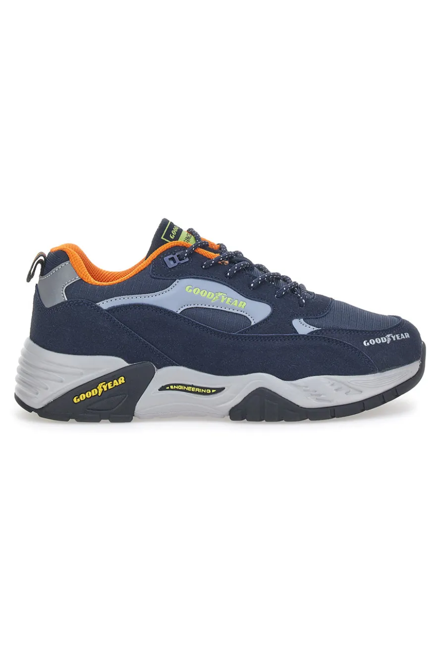 Sneakers Chunky Goodyear 31040 Blu