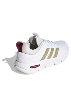 Sneakers Cloudfoam Flex con lacci elasticizzati Adidas Bianche