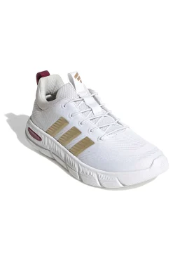 Sneakers Cloudfoam Flex con lacci elasticizzati Adidas Bianche