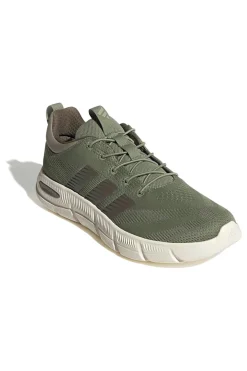 Sneakers Cloudfoam Flex con lacci elasticizzati Adidas Verde Oliva