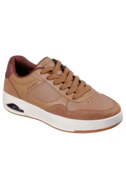 Sneakers color cuoio con soletta Air-Cooled Skechers UNO CTL OUT OF SIGHT