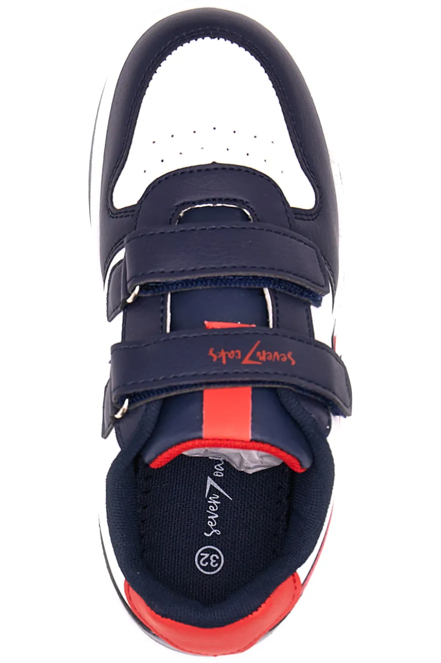 Sneakers con Doppio Strappo Sevenoaks 2232 Blu