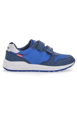 Sneakers con Doppio Strappo Blu Levi's 003