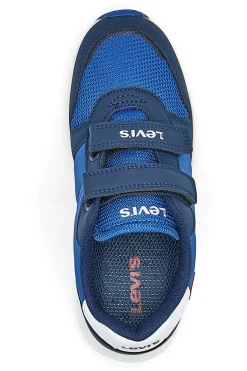 Sneakers con Doppio Strappo Blu Levi's 003
