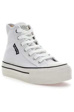 Sneakers con Flatform Bianche Levi's 021