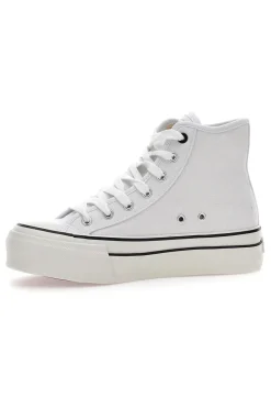 Sneakers con Flatform Bianche Levi's 021