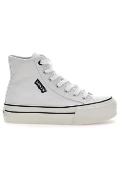 Sneakers con Flatform Bianche Levi's 021