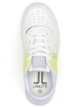 Sneakers con Flatform Lancetti 015 Bianche